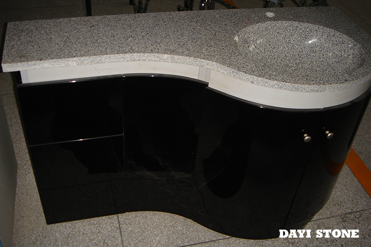 Light Grey Granite Stone Vanitytop Conjoined basin Polished - Dayi Stone